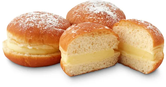 Berliner mit Crèmefüllung