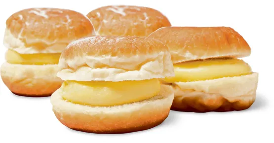 Berliner mit Crèmefüllung