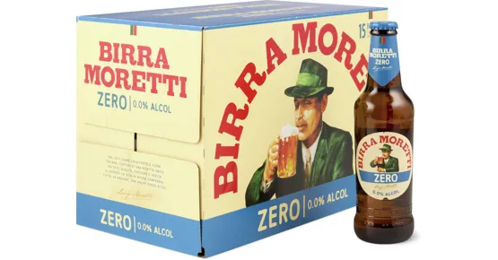 Birra Moretti Zero, 15er-Pack