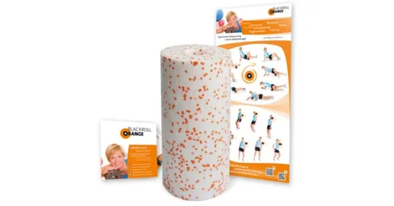 Blackroll-orange MED inkl. Übungsposter & DVD