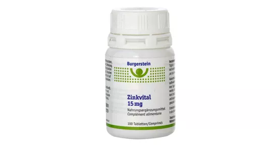 Burgerstein Zinkvital Tabl 15 mg 100 Stk