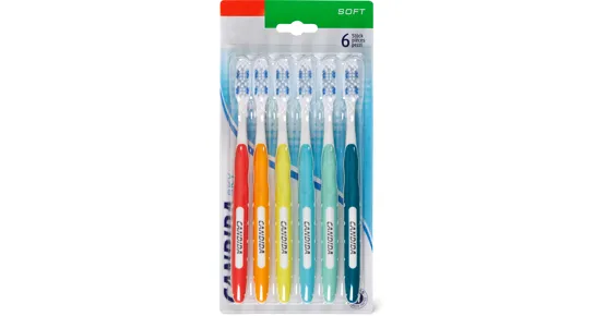 Candida Zahnbürsten Sky Soft, 6er-Pack