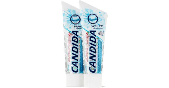 Candida Zahnpasta White Diamond, Duo-Pack