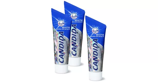 Candida Zahnpflege-Produktein Mehrfachpackungen