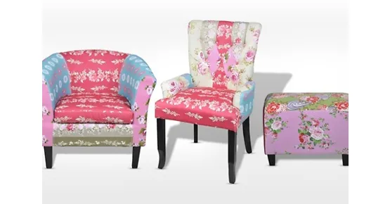 Chaise ou tabouret Patchwork