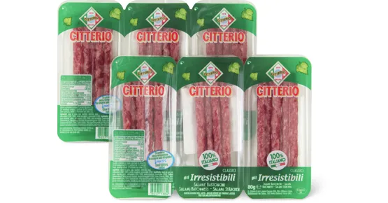 Citterio Salami Irresistibili, Duo-Pack