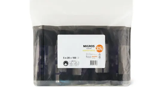 Clean Kehrichtsäcke, 5er-Pack