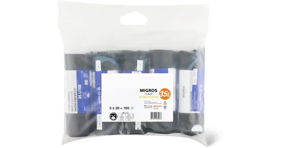 Clean Kehrichtsäcke, 5er-Pack