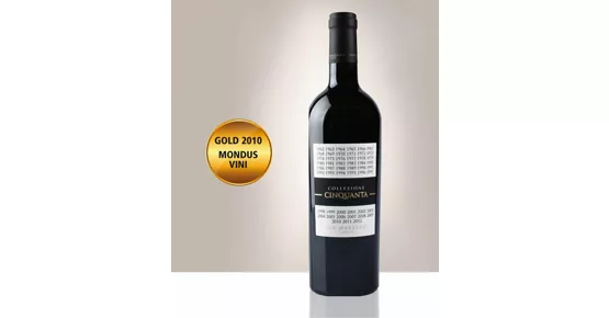 Collezione Cinquanta Vino Rosso d'Italia, Primitivo di Manduria DOC, Jg. 2012, 75 cl (ab 6er-Karton)