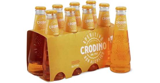Crodino Biondo Aperitif, 8er-Pack