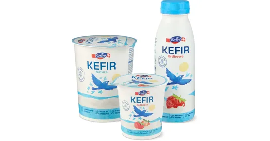 Emmi Kefir-Joghurts und -Drinks