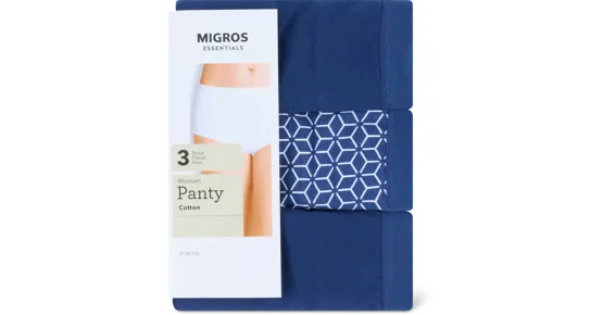 Essentials Damen-Panty, 3er-Pack