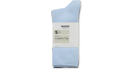 Essentials Damen-Socken, 5er-Pack
