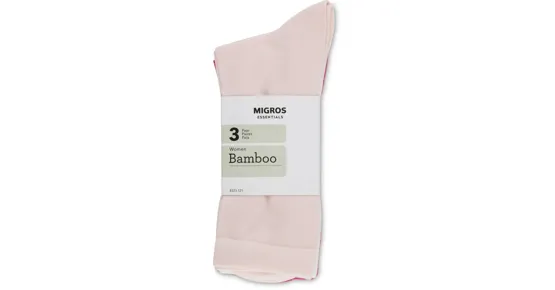 Essentials Damen-Socken Bamboo, 3er-Pack