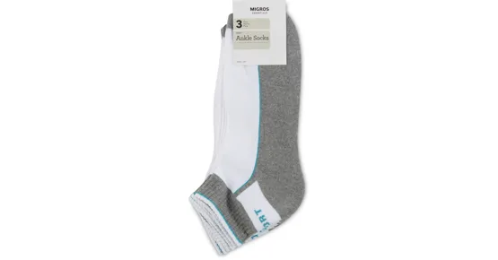 Essentials Herren-Kurzsocken, 3er-Pack