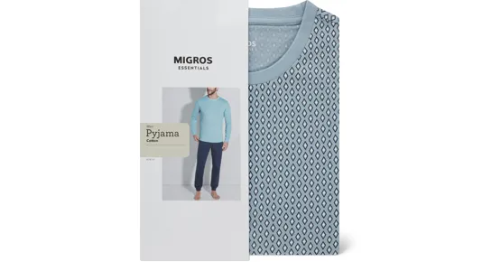 Essentials Herren-Pyjama