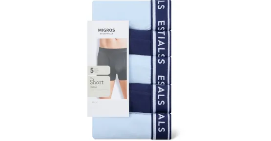 Essentials Herren-Short, 5er-Pack