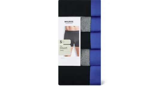 Essentials Herren-Short, 5er-Pack