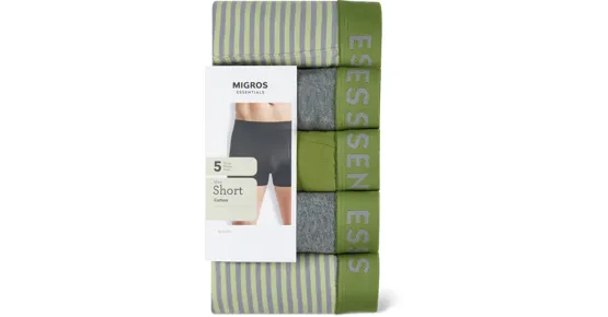 Essentials Herren-Shorts, 5er-Pack