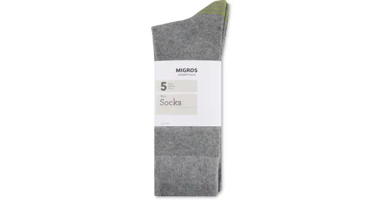 Essentials Herren-Socken, 5er-Pack