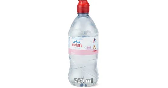 Evian Mineralwasser Sport