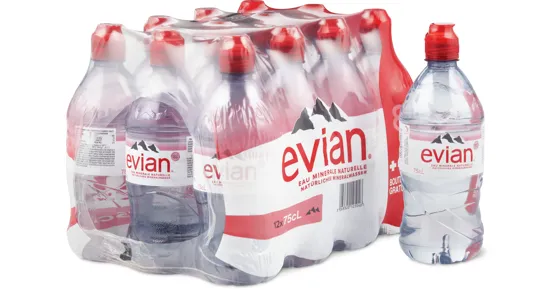 Evian Sport, 12er-Pack