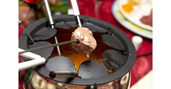 Fondue Bourguignonne für Zwei