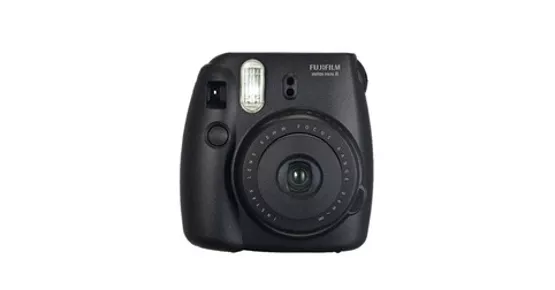 Fuji Instax Mini Sofortbildkamera schwarz