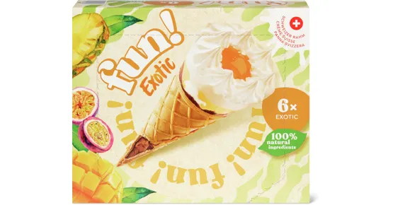 Fun Glace-Cornets Exotic