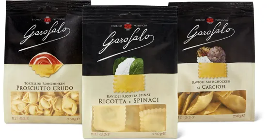 Garofalo Frische-Pasta-Sortiment