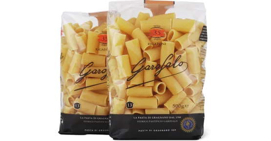 Garofalo-Rigatoni oder -Spaghetti, Duo-Pack