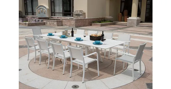 Gartentisch Aluminium Domini
