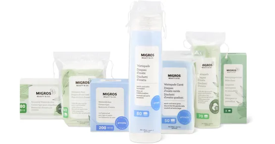 Gesamtes Beauty & Co. Watte-Sortiment