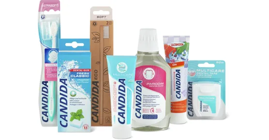 Gesamtes Candida Sortiment
