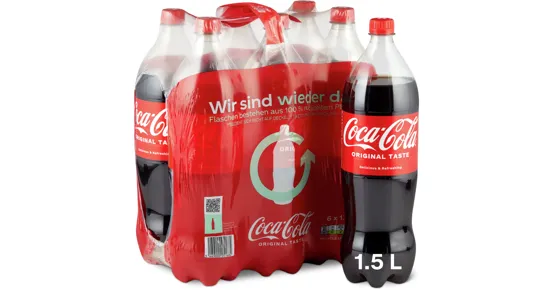 Gesamtes Coca-Cola, Fanta und Monster Energy Sortiment