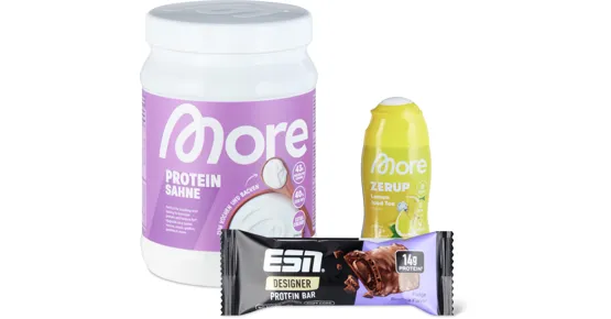 Gesamtes ESN und More Sortiment