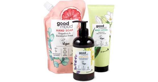 Gesamtes Good Mood Sortiment