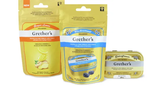 Gesamtes Grether's Sortiment