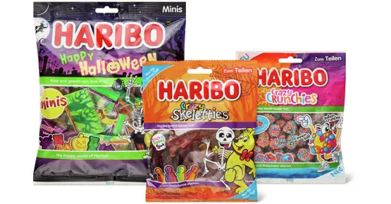 Gesamtes Haribo Sortiment