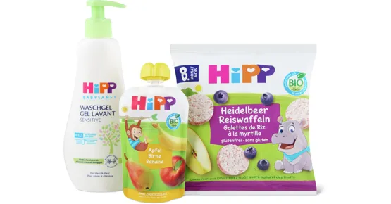 Gesamtes Hipp Sortiment