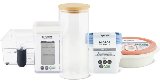 Gesamtes Kitchen & Co. Aufbewahrungs-Sortiment