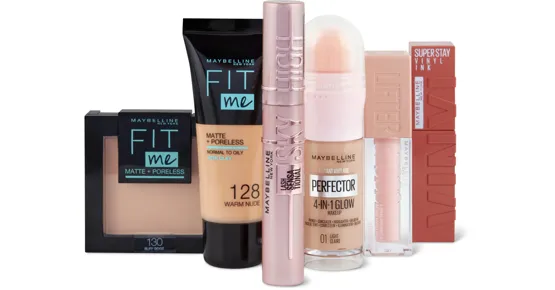 Gesamtes Maybelline Sortiment