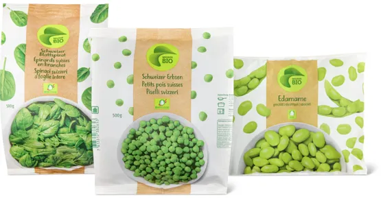 Gesamtes Migros Bio Gemüse-Sortiment