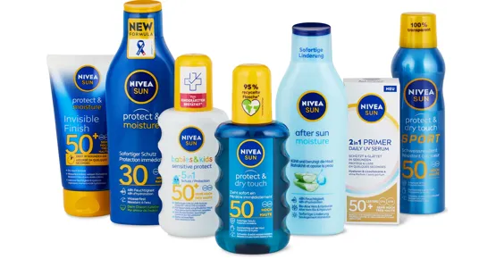 Gesamtes Nivea Sun Sortiment