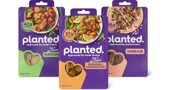 Gesamtes Planted. Sortiment
