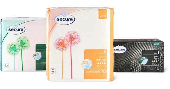 Gesamtes Secure Sortiment