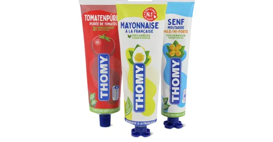 Gesamtes Thomy Sortiment