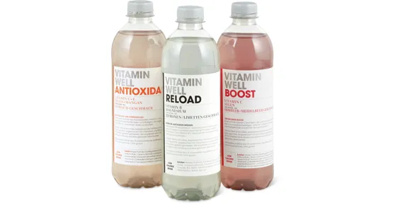 Gesamtes Vitamin Well Sortiment