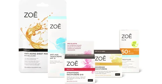 Gesamtes Zoé Sortiment