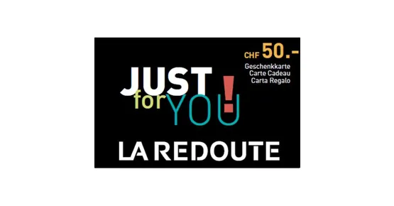 Geschenkkarte La Redoute CHF 50.-